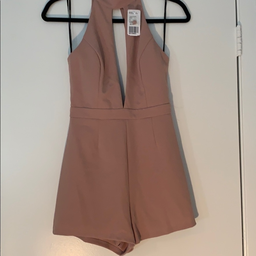 Small mauve jumpsuit